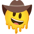 melting face + cowboy hat face
