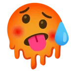 melting face + hot face