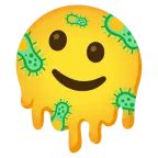 melting face + microbe