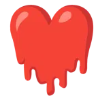 melting face + heart suit
