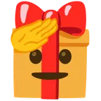 faccina che fa il saluto + regalo