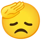 faccina che fa il saluto + faccina delusa