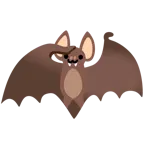 faccina che fa il saluto + pipistrello