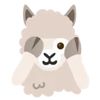 faccina che sbircia tra le dita + lama