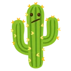 faccina perplessa + cactus