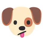 faccina perplessa + muso di cane