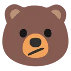 faccina perplessa + orso