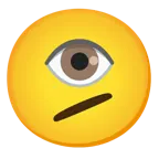 faccina perplessa + occhio