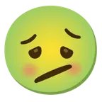 faccina perplessa + faccina nauseata