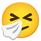 faccina perplessa + faccina che starnutisce