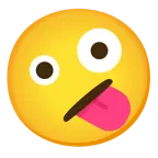 faccina perplessa + faccina impazzita