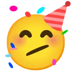 faccina perplessa + faccina che festeggia