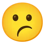 faccina perplessa + faccina imbronciata