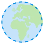 faccina tratteggiata + Europa e Africa