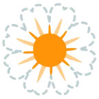 faccina tratteggiata + fiore