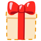 faccina tratteggiata + regalo