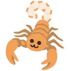 faccina tratteggiata + scorpione