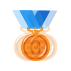 cuore che batte + medaglia di bronzo
