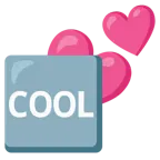 due cuori + pulsante COOL