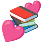due cuori + libri