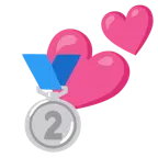 due cuori + medaglia d’argento