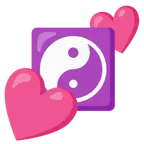 due cuori + Yin e Yang
