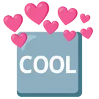 cuore con freccia + pulsante COOL