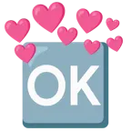cuore con freccia + pulsante OK