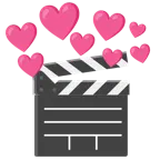 cuore con freccia + ciak
