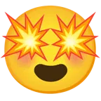 smiling face with heart-eyes + collision
