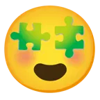 smiling face with heart-eyes + puzzle piece