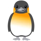 bocca che morde il labbro + pinguino