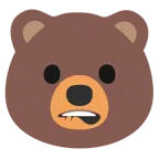 bocca che morde il labbro + orso