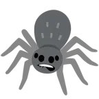 bocca che morde il labbro + ragno