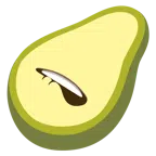 bocca che morde il labbro + avocado