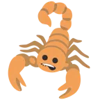 bocca che morde il labbro + scorpione