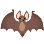 bocca che morde il labbro + pipistrello