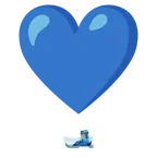 punto esclamativo a cuore + sci