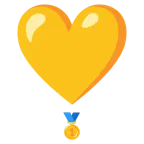 punto esclamativo a cuore + medaglia d’oro