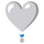 punto esclamativo a cuore + medaglia d’argento