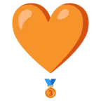punto esclamativo a cuore + medaglia di bronzo
