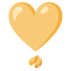 punto esclamativo a cuore + biscotto della fortuna