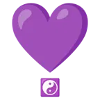 punto esclamativo a cuore + Yin e Yang