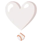 punto esclamativo a cuore + palla da baseball