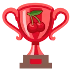 เชอร์รี่ + ถ้วยรางวัล