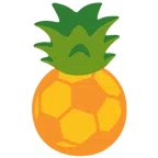 Fußball + Ananas