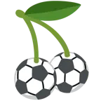 Fußball + Kirschen