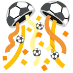 Fußball + Konfettiball