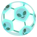 piłka nożna + ufoludek