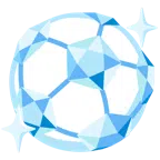 Fußball + Edelstein